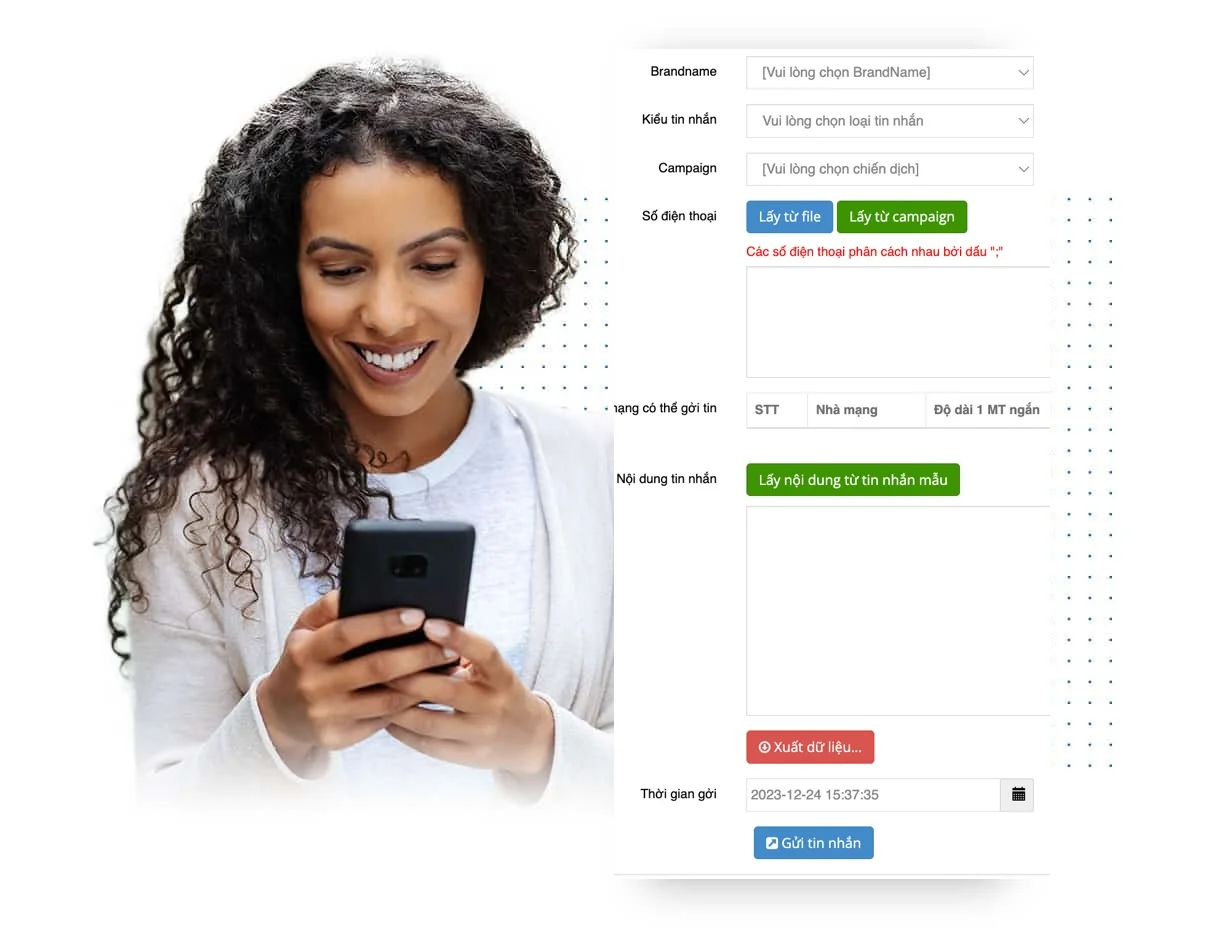 Dịch vụ tin nhắn SMS FPT